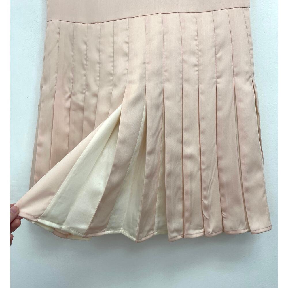 Tuckernuck Ballet Pleated Liza Dress Light Pink Spring Feminine Preppy Party XXS - Picture 9 of 14
